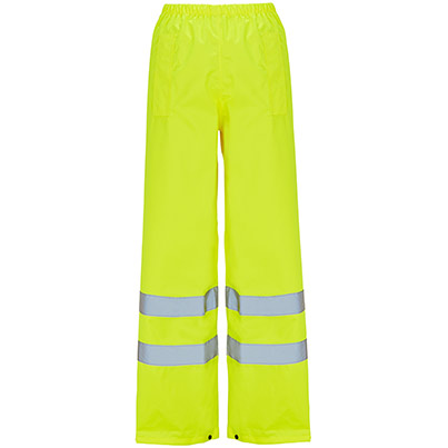 Arco Essentials Yellow Waterproof Hi-Vis Overtrousers