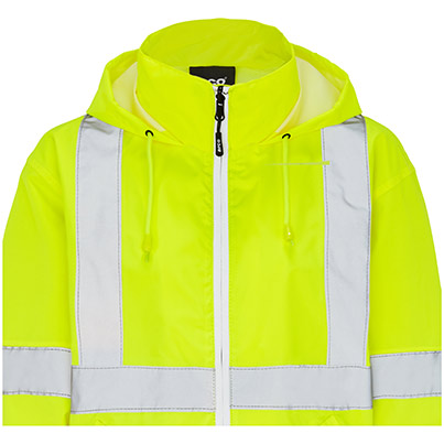 Arco Yellow Interactive Hi-Vis Bomber Jacket