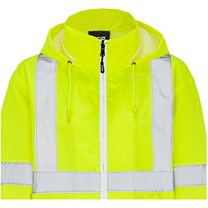 Arco Yellow Interactive Hi-Vis Bomber Jacket