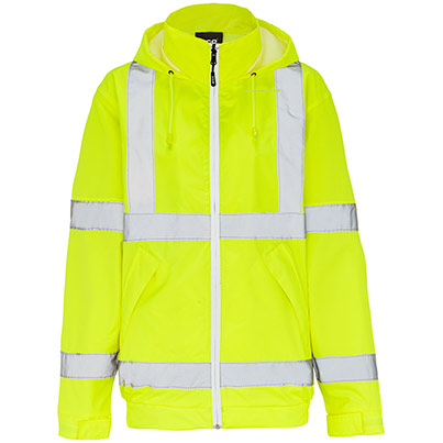 Arco Yellow Interactive Hi-Vis Bomber Jacket