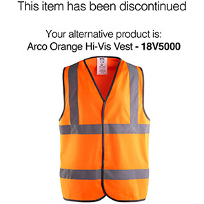 Arco Essentials Orange Hi-Vis Vest