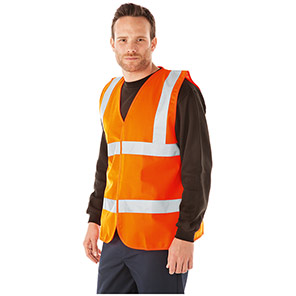 Arco Essentials Orange Hi-Vis Vest