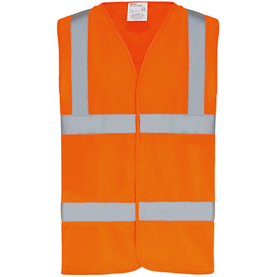 Arco Essentials Orange Hi-Vis Vest