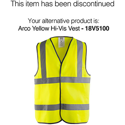 Arco Essentials Yellow Hi-Vis Vest