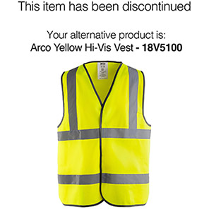 Arco Essentials Yellow Hi-Vis Vest