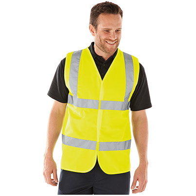 Arco Essentials Yellow Hi-Vis Vest