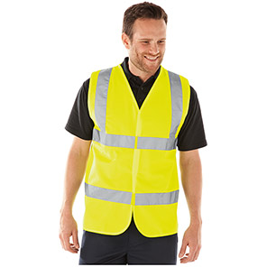 Arco Essentials Yellow Hi-Vis Vest