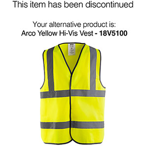 Arco Essentials Yellow Hi-Vis Vest 5XL