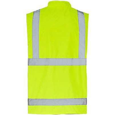Arco Yellow Interactive Reversible Hi-Vis Body Warmer