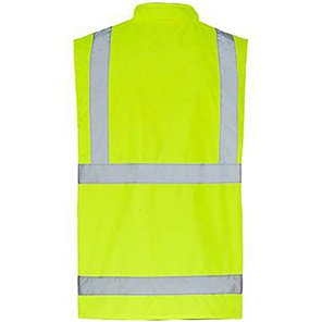 Arco Yellow Interactive Reversible Hi-Vis Body Warmer