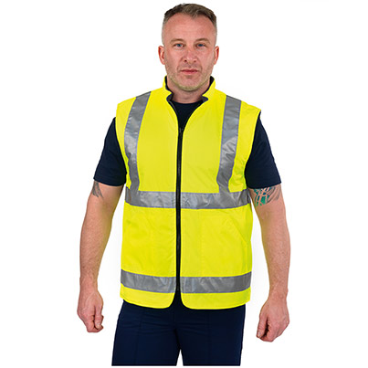 Arco Yellow 4-in-1 Hi-Vis Coat