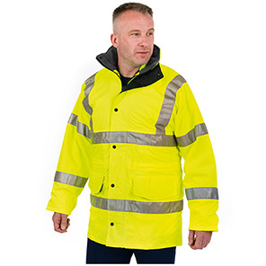 Arco Yellow 4-in-1 Hi-Vis Coat