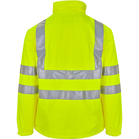 Arco Yellow Hi-Vis Softshell Jacket 