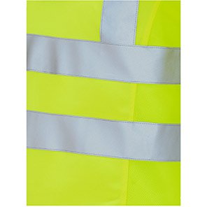 Arco Men’s Yellow Breathable Hi-Vis Polo Shirt