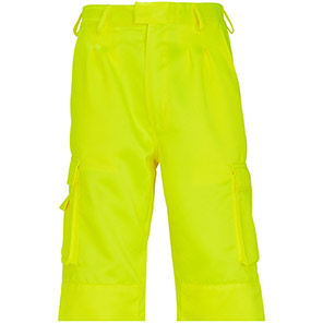 Arco Yellow Hi-Vis Cargo Trousers with Kneepad Pockets