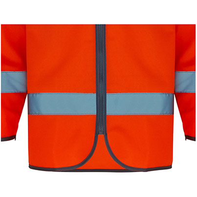 Arco Orange Long-Sleeve Hi-Vis Vest