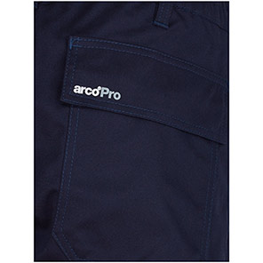 ArcoPro Nordic Navy Flame-Retardant Trousers with Kneepad Pockets