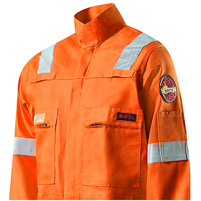 Roots Flamebuster 2 Classic Nordic Orange Arc-Flash Overalls