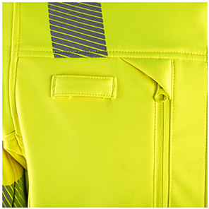 Arco Responsible Women’s Yellow Hi-Vis Softshell Jacket