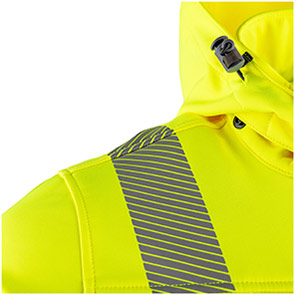 Arco Responsible Women’s Yellow Hi-Vis Softshell Jacket