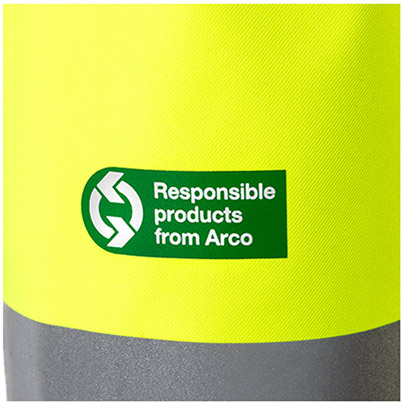 Arco Responsible Women’s Yellow Hi-Vis Coat
