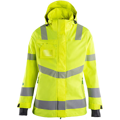 Arco Responsible Women’s Yellow Hi-Vis Coat