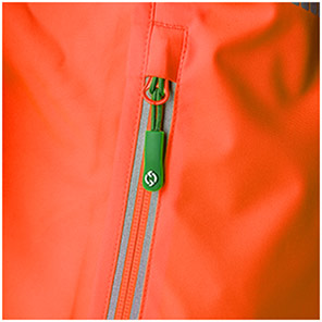 Arco Responsible Women’s Orange Hi-Vis Coat