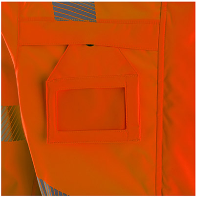 Arco Responsible Women’s Orange Hi-Vis Coat
