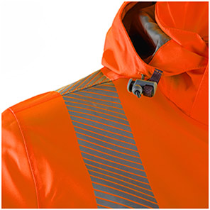 Arco Responsible Women’s Orange Hi-Vis Coat