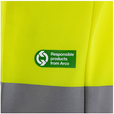 Arco Responsible Women’s Yellow Hi-Vis Polo Shirt