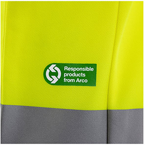 Arco Responsible Women’s Yellow Hi-Vis Polo Shirt