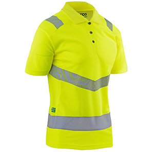 Arco Responsible Women’s Yellow Hi-Vis Polo Shirt