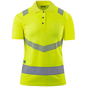 Arco Responsible Women’s Yellow Hi-Vis Polo Shirt Arco Responsible Women’s Yellow Hi-Vis Polo Shirt 22