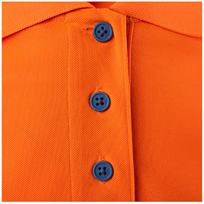 Arco Responsible Women’s Orange Hi-Vis Polo Shirt