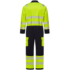 Alsico AFHC2 Yellow/Navy Hi-Vis Arc-Flash Overalls