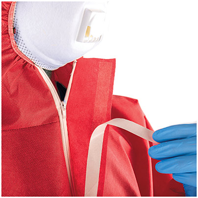Arco SMS Type 5/6 Red Chemical Coverall