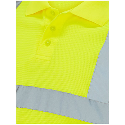 Arco Essentials Yellow Hi-Vis Polo Shirt