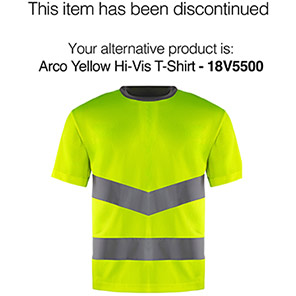 Arco Essentials Yellow Hi-Vis T-Shirt