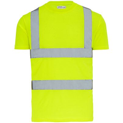 Arco Essentials Yellow Hi-Vis T-Shirt