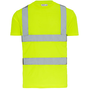 Arco Essentials Yellow Hi-Vis T-Shirt