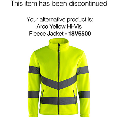 Arco Essentials Yellow Hi-Vis Fleece Jacket