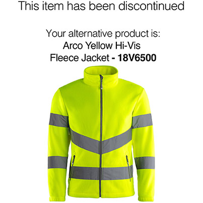 Arco Essentials Yellow Hi-Vis Fleece Jacket