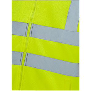 Arco Essentials Yellow Hi-Vis Fleece Jacket
