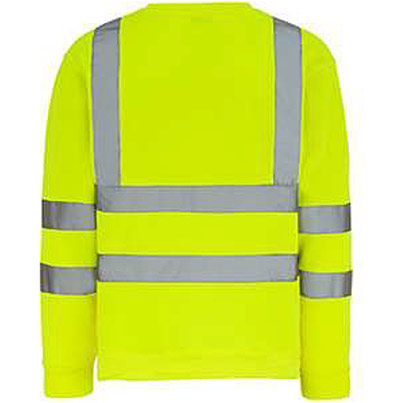 Arco Essentials Yellow Hi-Vis Sweatshirt