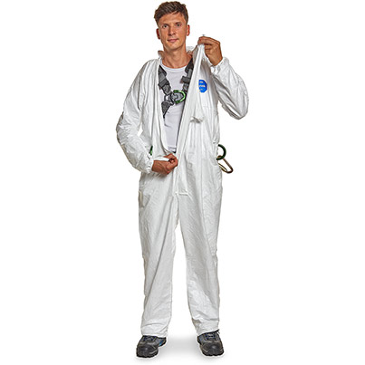 DuPont Tyvek 500 HP TY178 White Chemical Coveralls