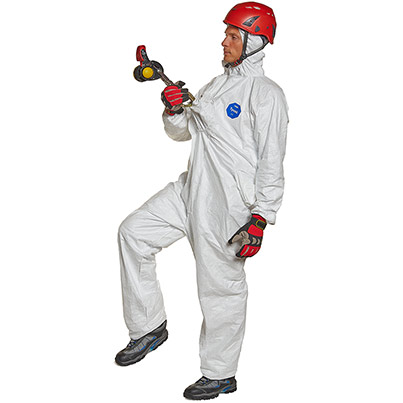 DuPont Tyvek 500 HP TY178 White Chemical Coveralls