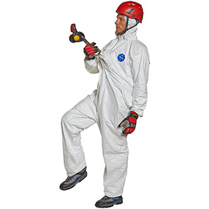 DuPont Tyvek 500 HP TY178 White Chemical Coveralls