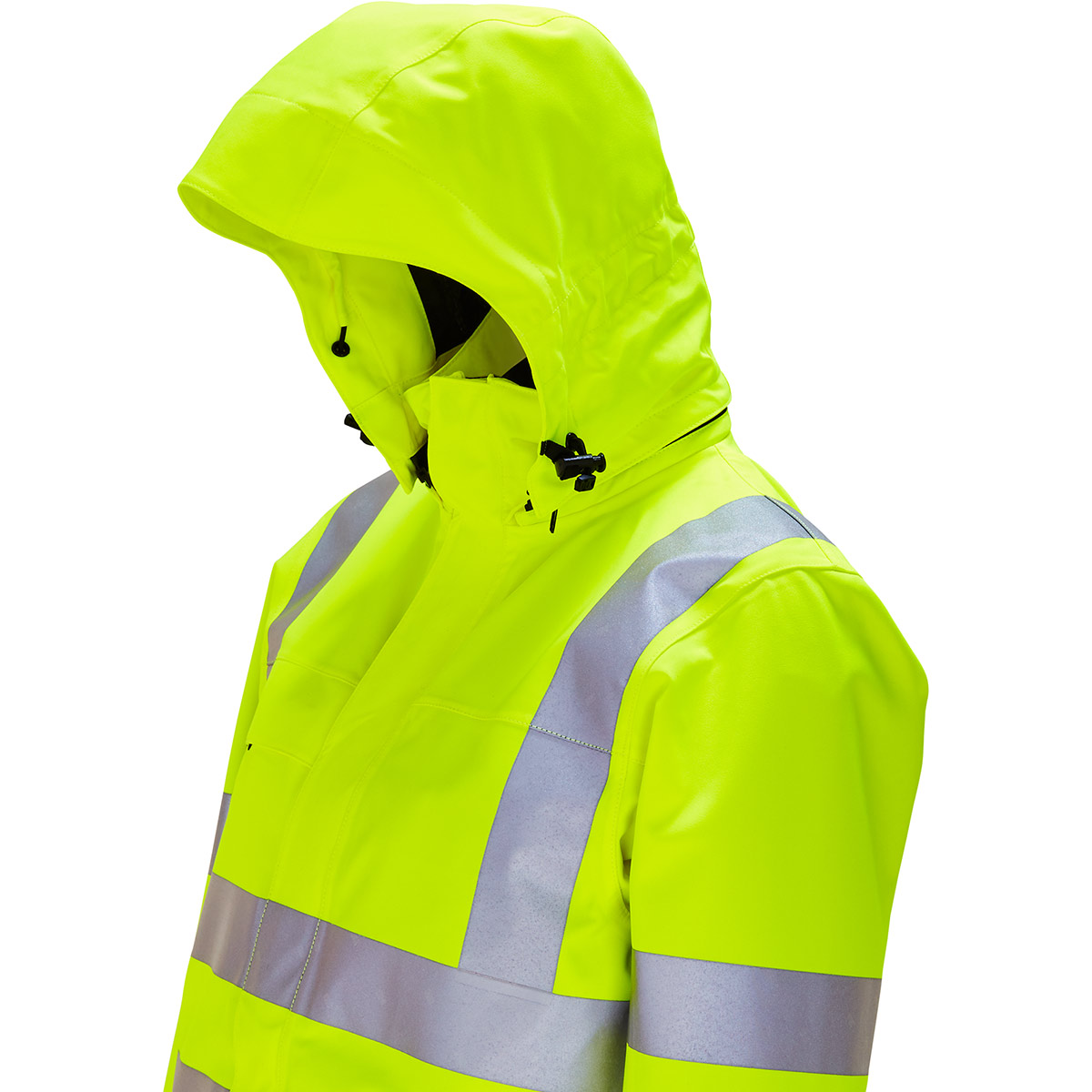 gore tex hi vis work jacket