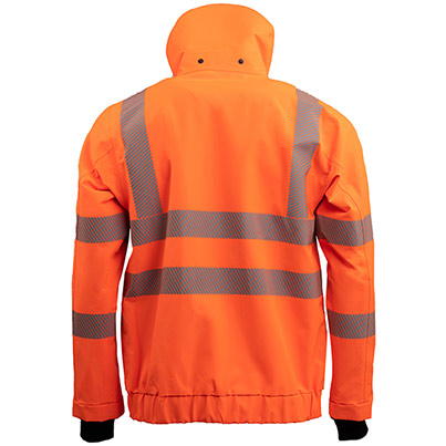 Arco Orange GORE-TEX Hi-Vis Bomber Jacket