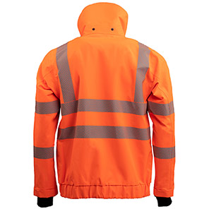 Arco Orange GORE-TEX Hi-Vis Bomber Jacket